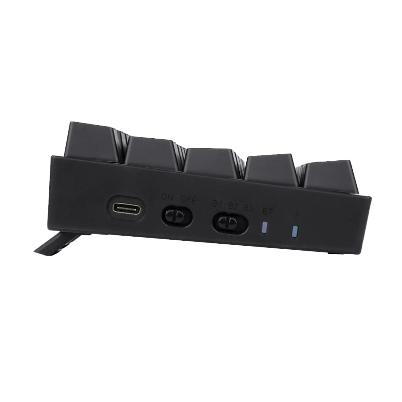 REDRAGON DRACONIC PRO Mechanical 61 Key|Bluetooth 5.0|RGB 9 Colour Modes|Rechargable Battery|Type-C Charging Cable Gaming Keyboard โ Black.