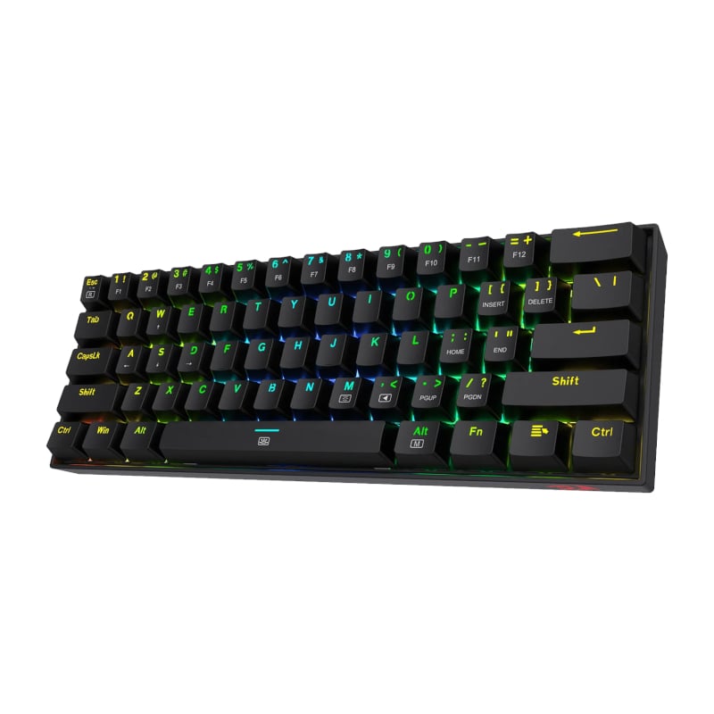REDRAGON DRAGONBORN Wired Mechanical Keyboard RGB 67Key Design β Black.