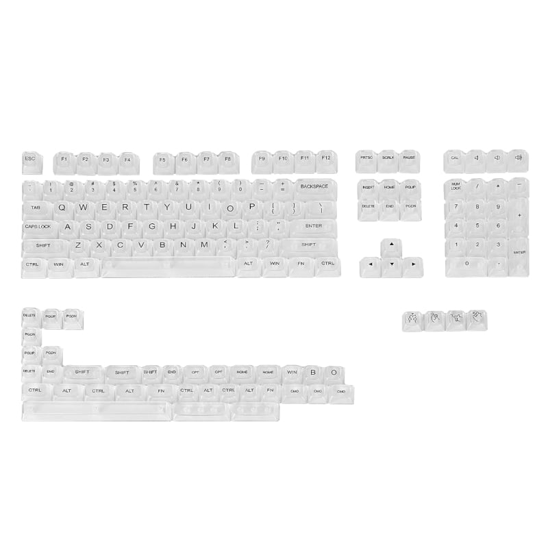 REDRAGON KeyCaps Crystal PBT 147Key set.