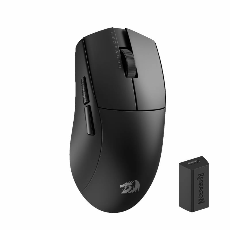 REDRAGON M916 PRO 4K 3-Mode Wireless Gaming Mouse – Black.