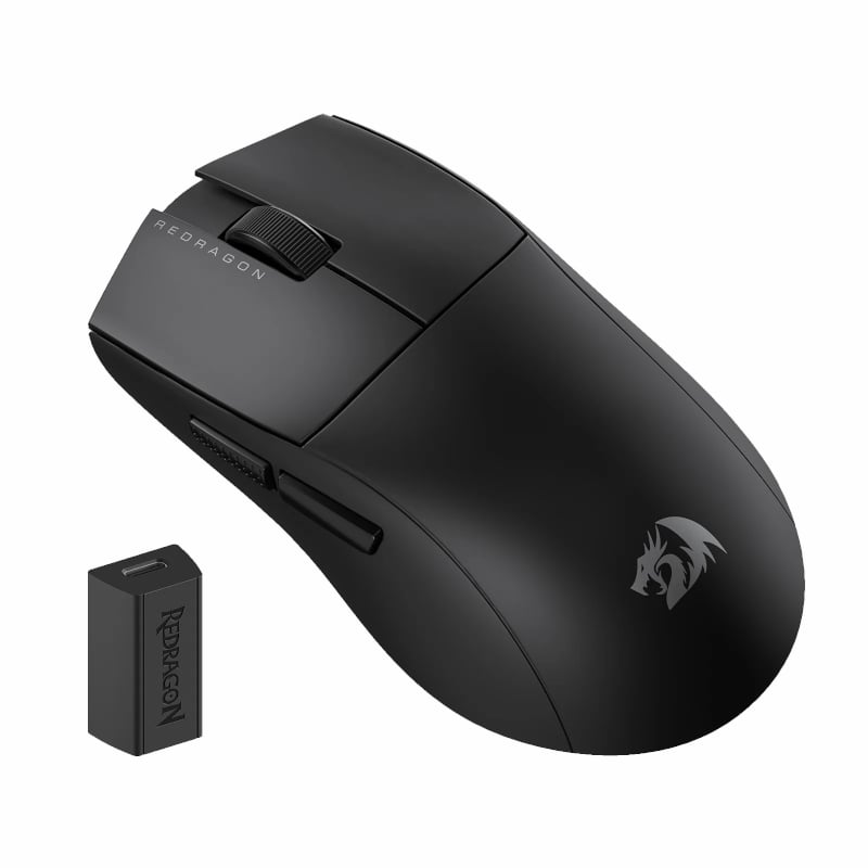REDRAGON M916 PRO 4K 3-Mode Wireless Gaming Mouse – Black.