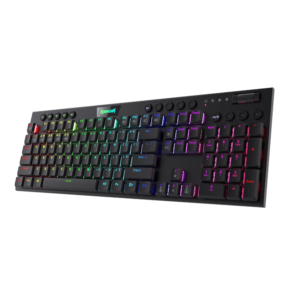 REDRAGON MECHANICAL HORUS PRO Wireless Gaming Keyboard.