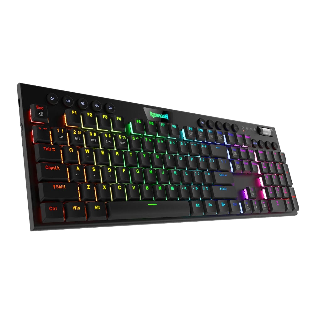 REDRAGON MECHANICAL HORUS PRO Wireless Gaming Keyboard.