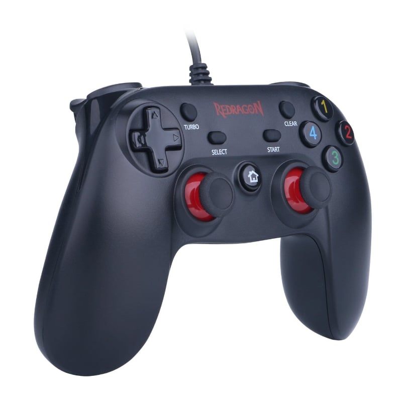REDRAGON SATURN Wired X/D-input(Digital/Analog) PC Controller Black.