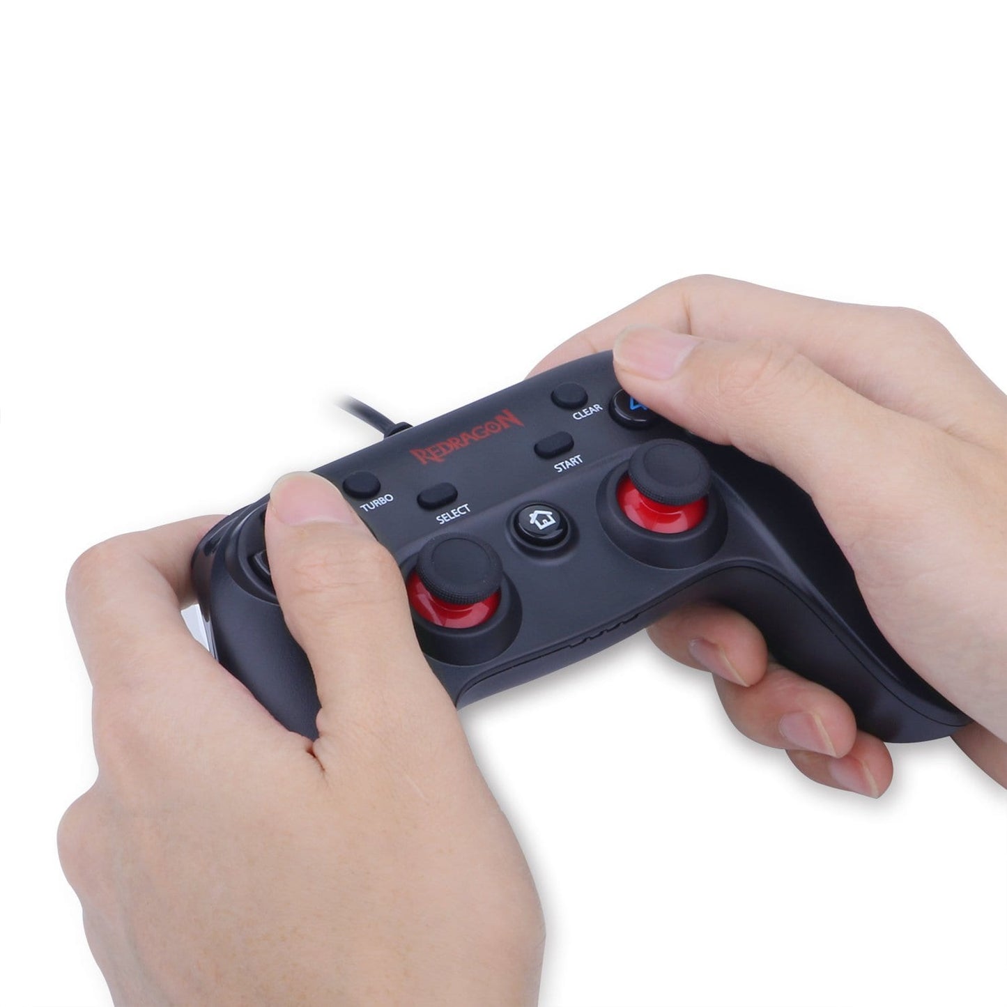 REDRAGON SATURN Wired X/D-input(Digital/Analog) PC Controller Black.