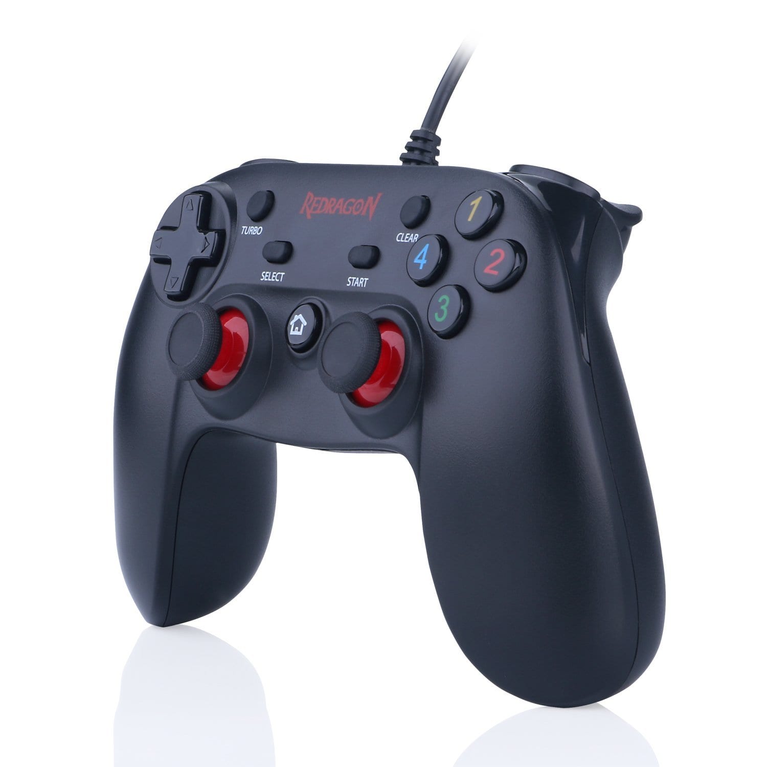 REDRAGON SATURN Wired X/D-input(Digital/Analog) PC Controller Black.