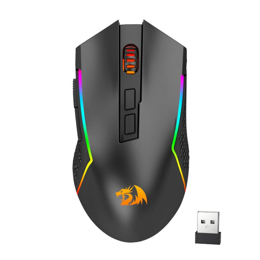 REDRAGON Trident Pro 8000DPI RGB Gaming Mouse – Black.