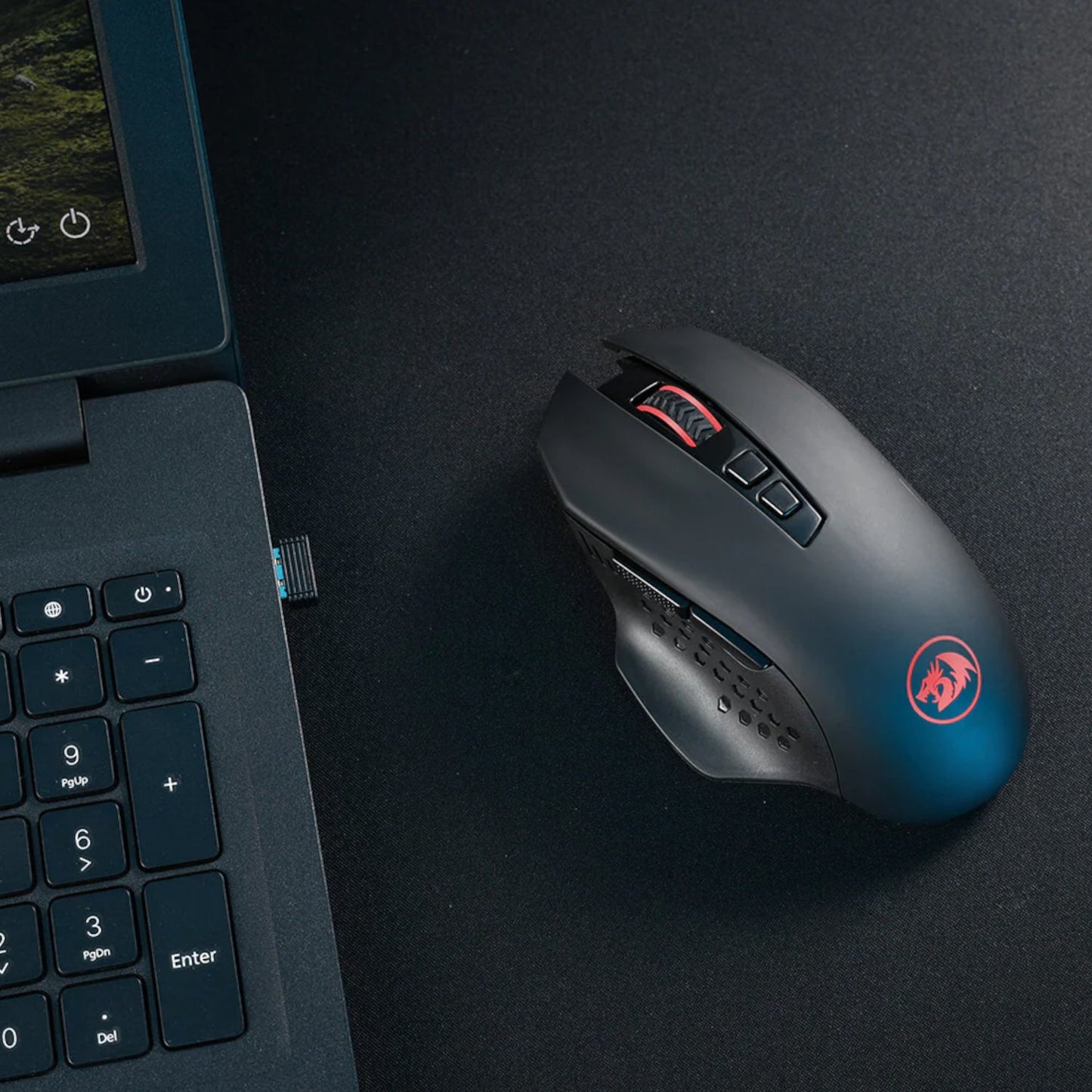 Redragon GAINER M656 Wireless Gaming Mouse 4000DPI β Black