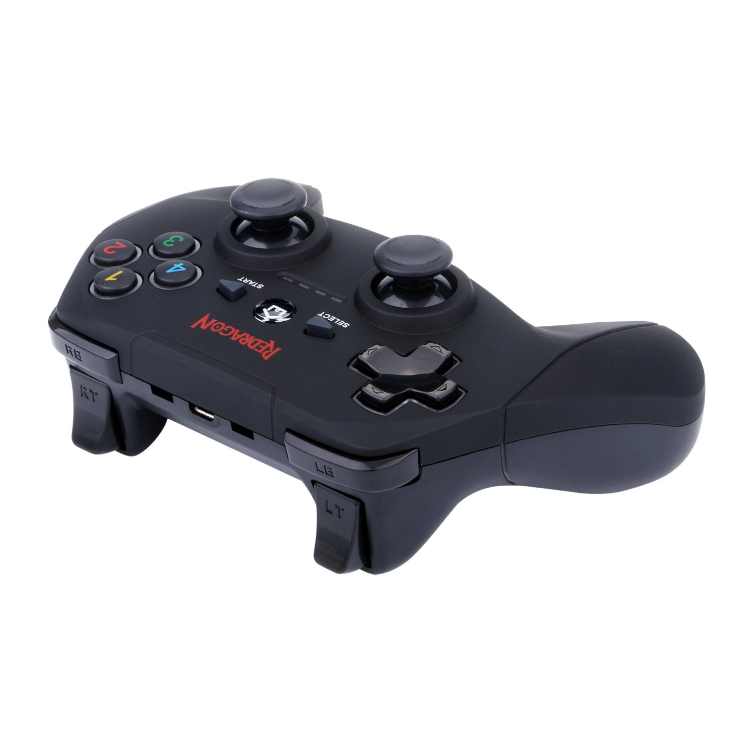 Redragon HARROW Wireless X/D-input(Digital/Analog) PC Controller – Black.