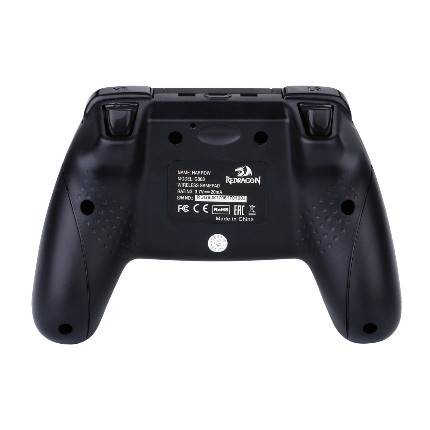 Redragon HARROW Wireless X/D-input(Digital/Analog) PC Controller – Black.