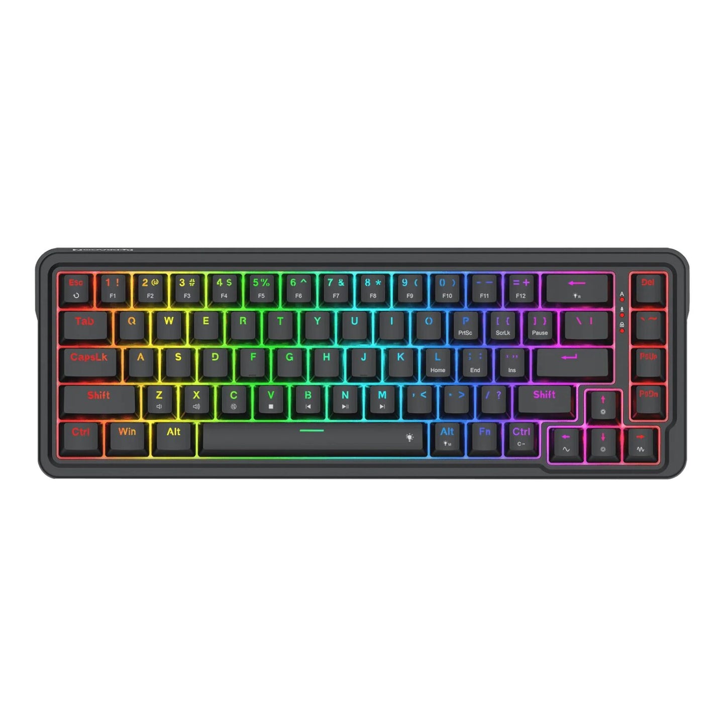Redragon NOVA K709 65% Wired Gasket RGB Gaming Keyboard β Black