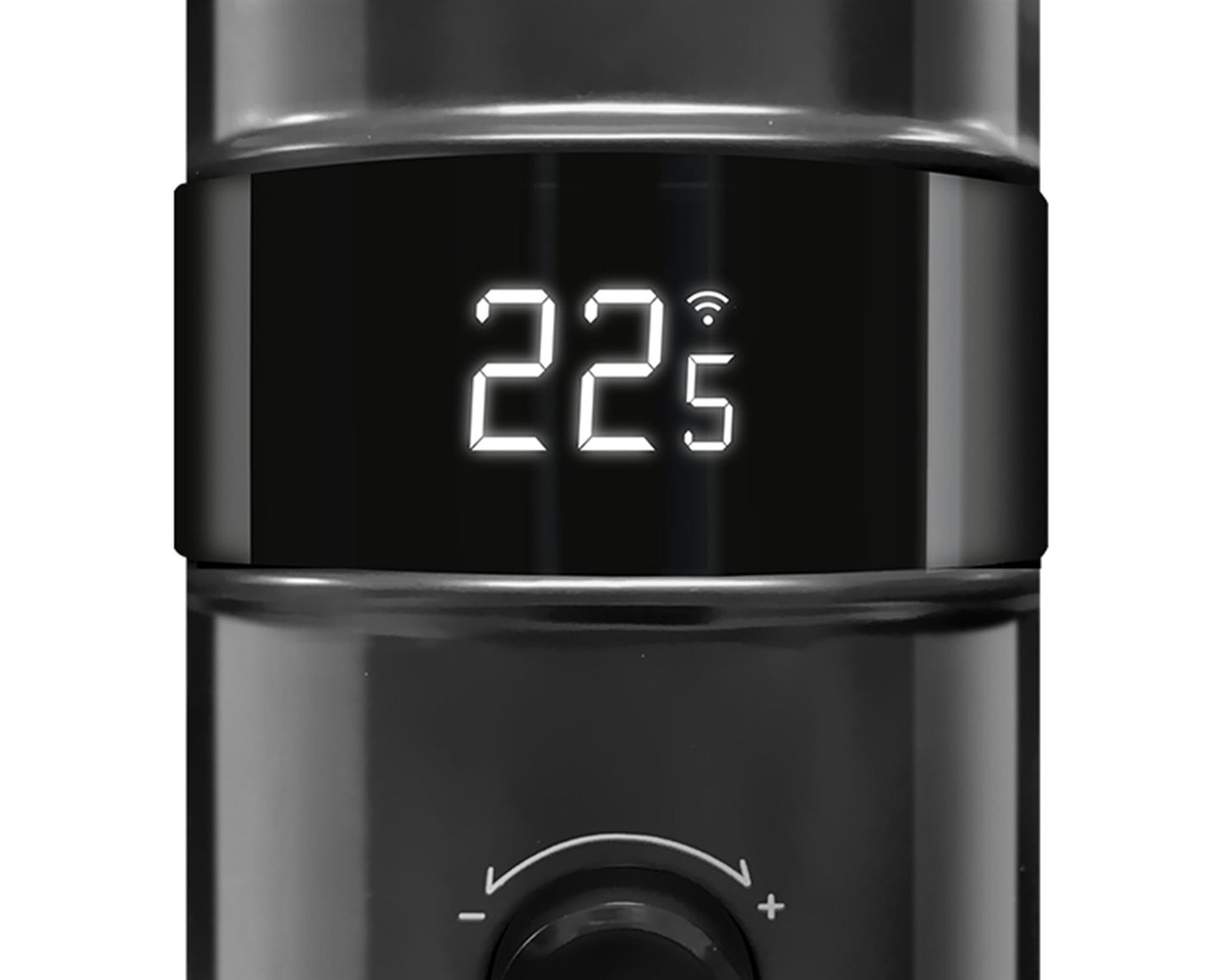 Taurus Heater 9 Fin Oil Filled Steel Black Wifi Enabled 3Heat Settings 2000W "Agadir Connect"