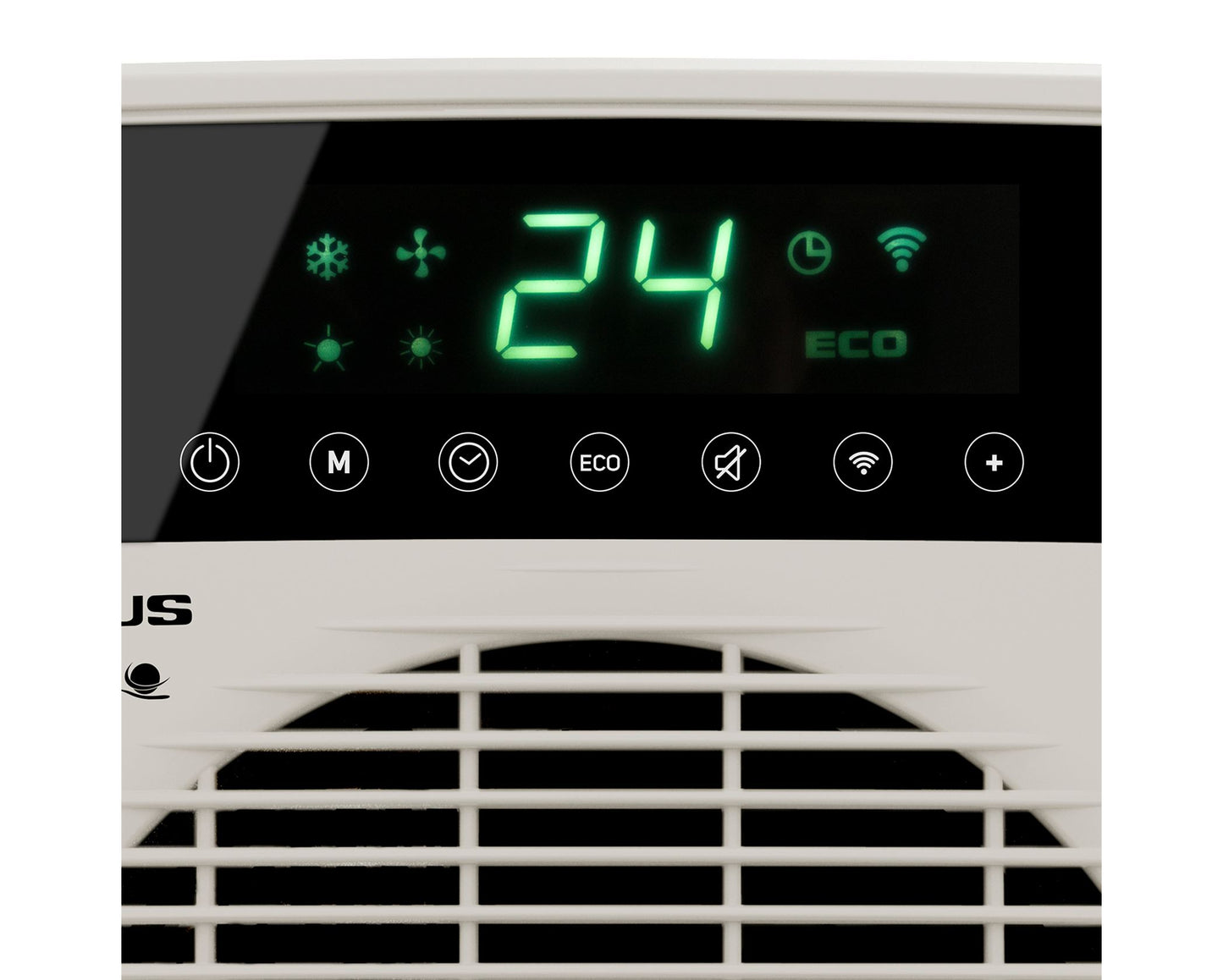 Taurus Heater Floor Fan Cream Wi-Fi Enabled 2Heat Settings 2000W Factor Connect