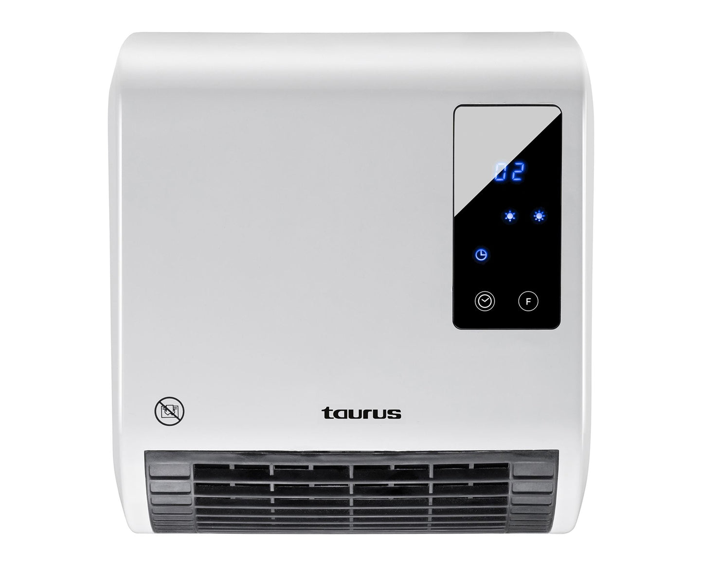 Taurus Heater Wall Mount White 2 Heat Settings 1000-2000W Rcmb 231