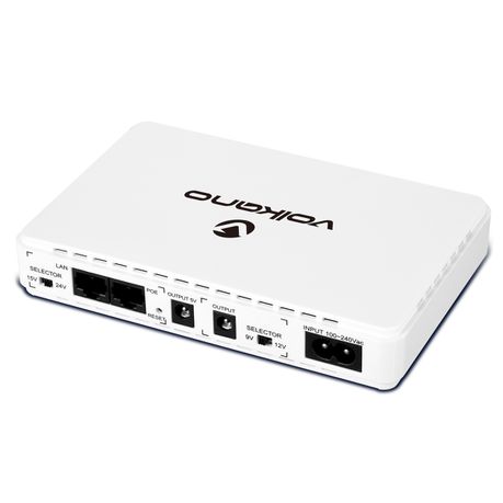 Volkano Mini UPS for WiFi or CCTV with Multi-Output - Constant Series