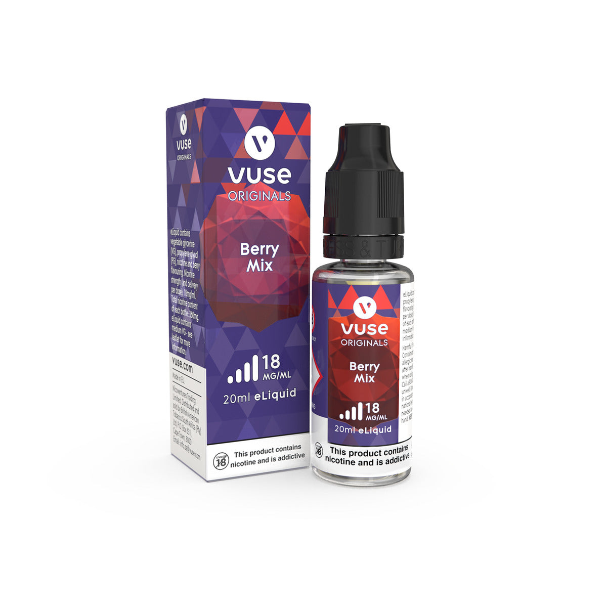 Vuse Berry Mix 6mg/18mg eLiquid