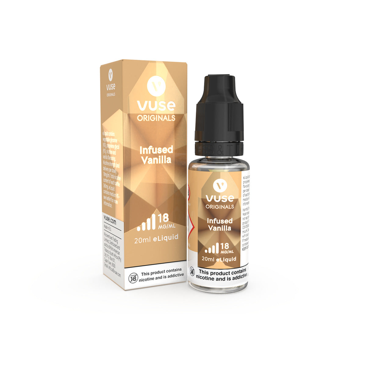 Vuse Infused Vanilla 18mg eLiquid