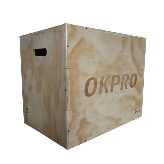 OkPro Wooden Plyo Box