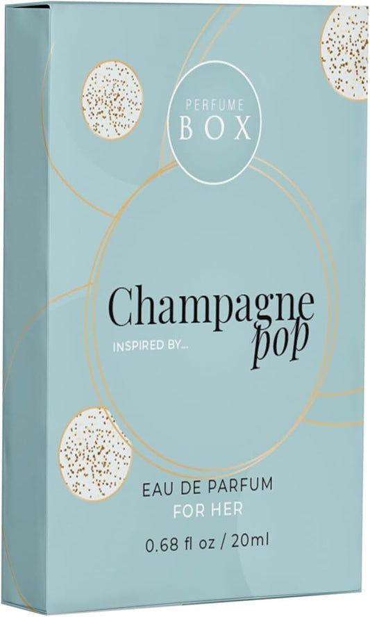 Handbag friendly 20ml travel size Perfume Box Champagne Pop bottle