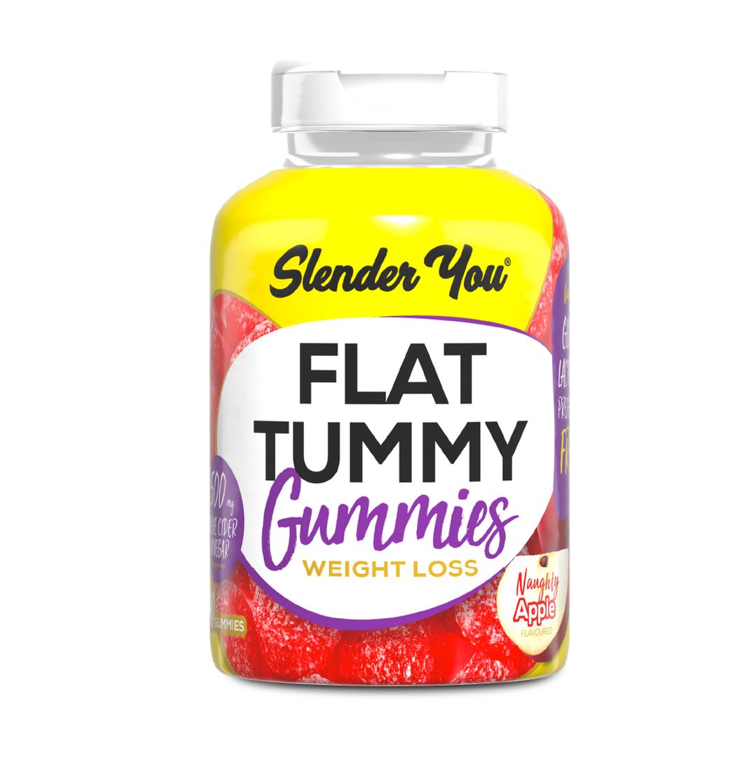 Slender you Flat Tummy Gummy Naughty Apple 60 Gummies