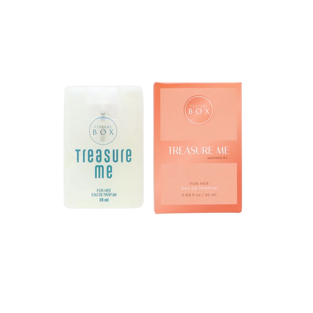 Perfume Box Treasure Me For Her 20ml pocket perfume bottle and box