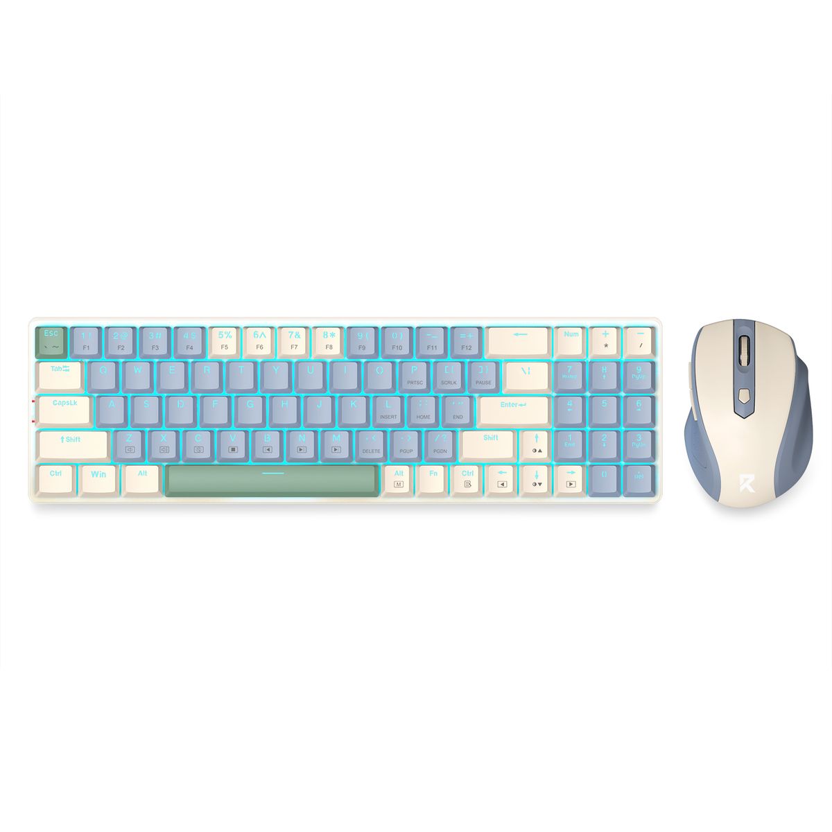 Redragon BS8772 Mechanical Wireless Keyboard & Mouse Combo