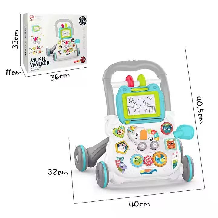 Babies-Up Baby/Toddle/Kids Music Walker Multi-functional Anti-Rollover