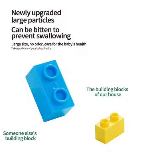 Kids-Up 88 Pieces STEM DIY ABS Plastic Marble Run Creative Track Maze Slideway Blocks