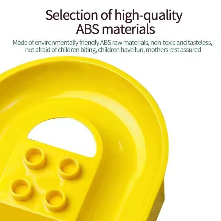 Kids-Up 84 Piece ABS Plastic Marble Run Creative Track Maze Slideway Blocks