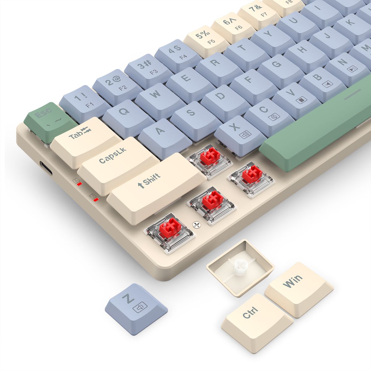 Redragon BS8772 Mechanical Wireless Keyboard & Mouse Combo