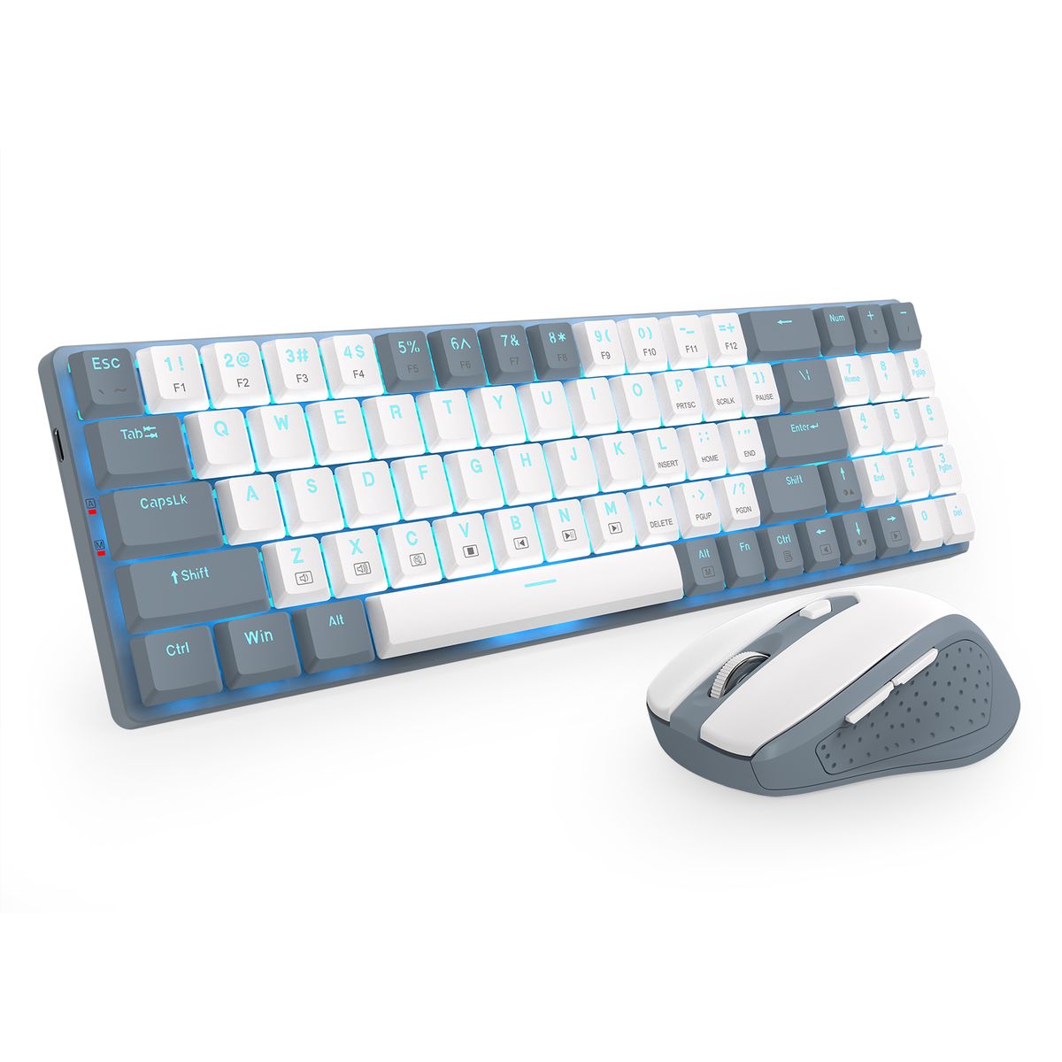 Redragon BS8772 Mechanical Wireless Keyboard & Mouse Combo