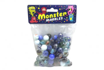 100 PCS 16MM ASSORTED MARBLES