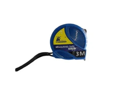 Blue 3M measuring tape with black hook, ideal for tools and household projects