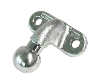 50mm Goose Neck Tow Ball - Silver