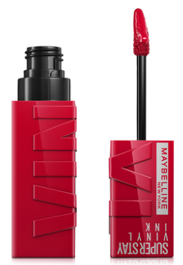 Maybelline Superstay Vinyl Ink Liquid Lipstick, Smudge-free, Shine Finish