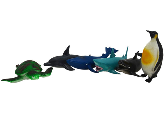 6PCE MARINE ANIMAL SET