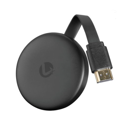 Volkano Allcast Media Cast with Chromecast & Airplay Streaming Device