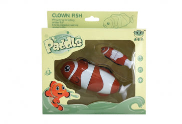 B/O CLOWN FISH BATH TOY