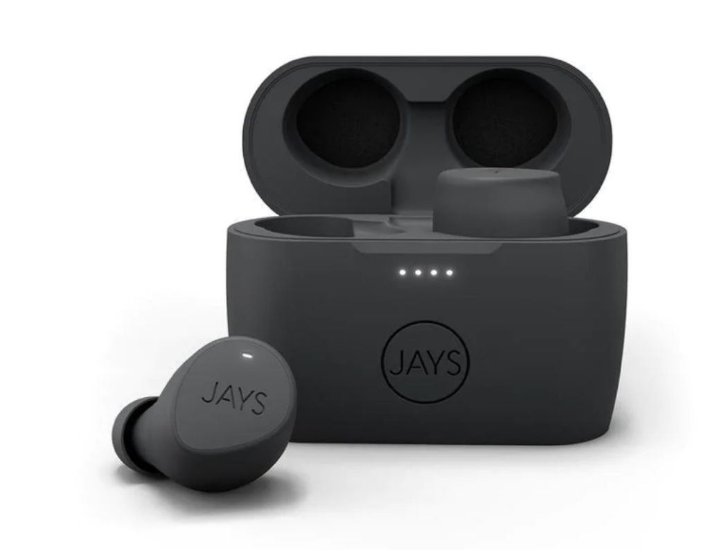 Jays - M-Five True Wireless Water Resistant Earphones and Charging Case