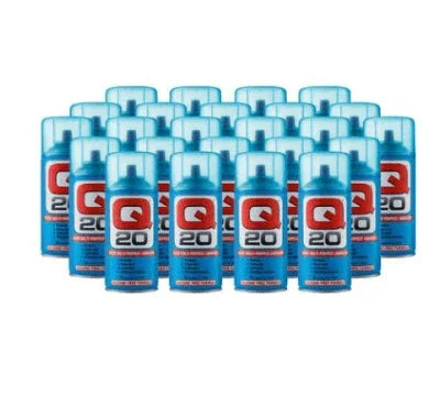 Q20 Multi-Purpose Lubricant Spray Cans – Blue Packaging, Bulk Pack for Tools & Household Use