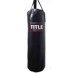 Sharpen your boxing skills with a TITLE vinyl heavy bag. A tough PVC cover designed to withstand the toughest use, hand-filled for the perfect density and feel.
Durable PVC shell
Strong webbing hanging straps with reinforced stitching