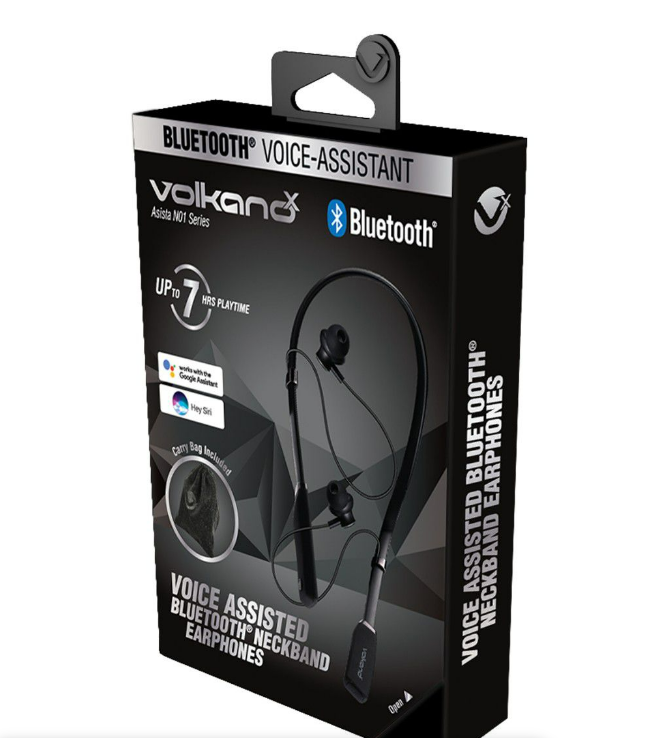 Volkano Asista N01 Series Bluetooth Neckband Earphones