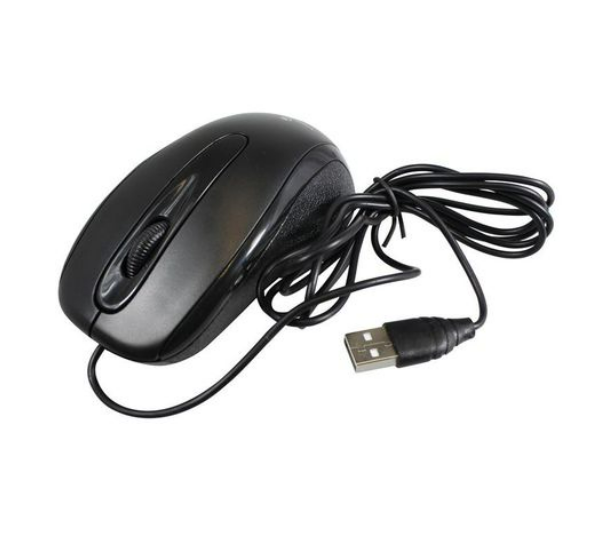 Volkano Earth Series USB Wired Optical Mouse - Black