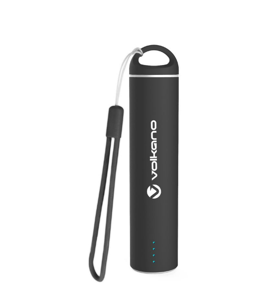 Volkano Mini Erupt Powerbank 2600 mAh - Black