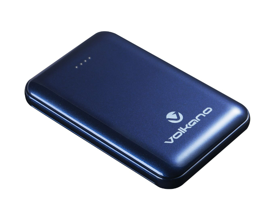 Volkano 5000mAh Power Bank - Nano Series - Blue