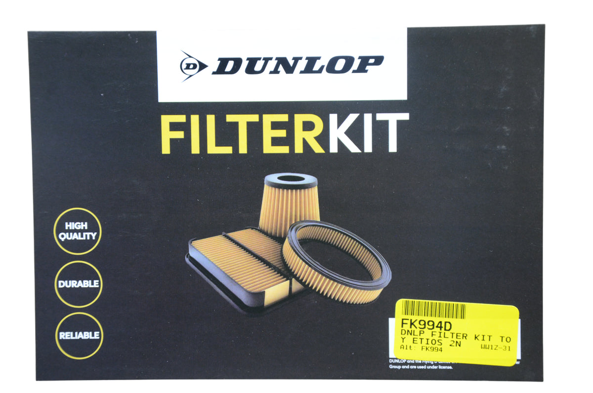 Dunlop Aftermarket Air Filter Kits & Air Filter Car Parts in South Africa