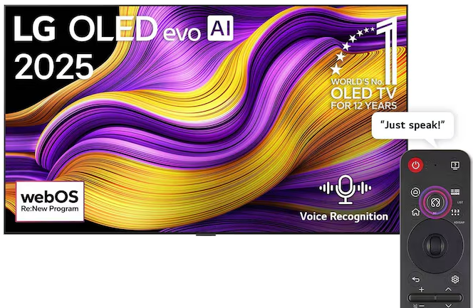 Premium ultra-thin LG OLED Smart TV mounted on a wall displaying deep contrasts and vibrant cinematic colors.
