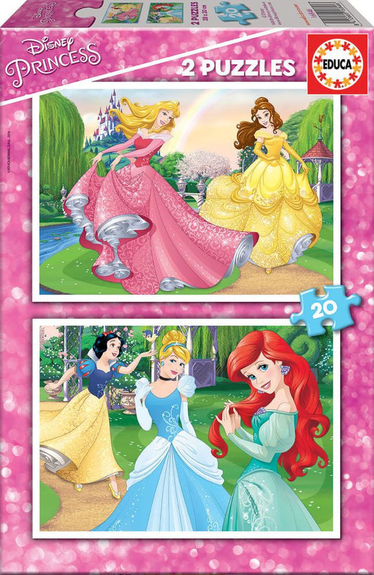 Disney Princess 2 x 20pce