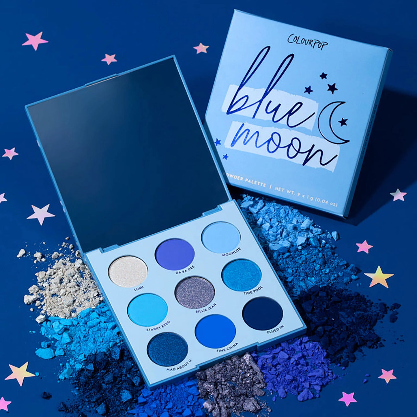 ColourPop blue moon- shadow palette