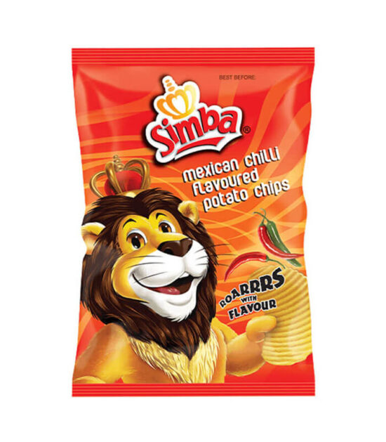 Simba Mexican Chilli 36g Box of 48 Chips – HeadsUp-SA